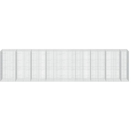  Gabion s žicom debljine 5 mm i mrežom 5x10 cm 850x100x200 cm - 100 cm 200 cm 850 cm Slike