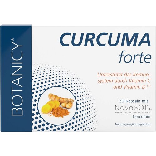 Botanicy Curcuma Forte - 30 kaps. Slike