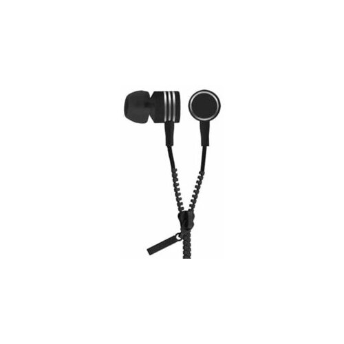  Slu&amp;scaron;alice sa mikrofonom ESPERANZA ZIPPER In-Ear, black, EH161K Slike