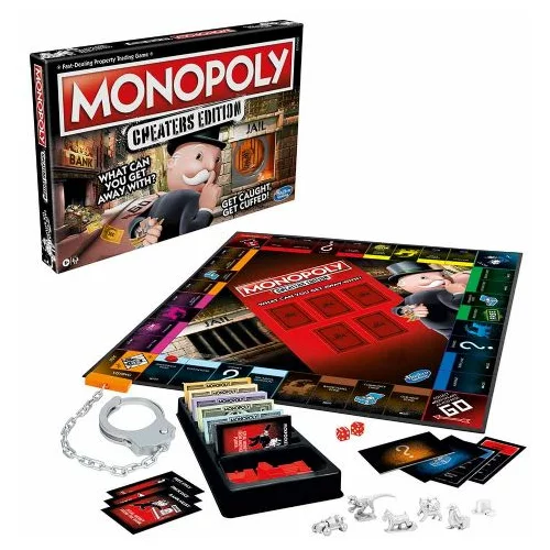 Monopoly družabna igra - izdaja za prebrisane