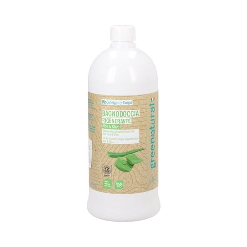 Greenatural gel za tu&amp;scaron;iranje - aloe vera i maslina - 1 l Slike
