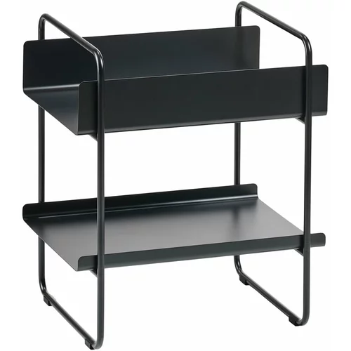 Zone Crni metalni konzolni stol 36x48 cm A-Console -