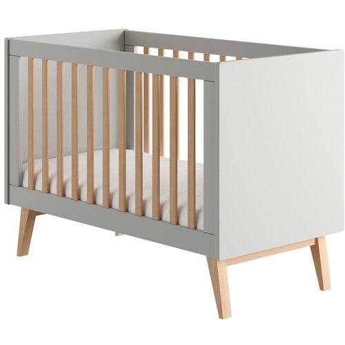 Pinio Siva otroška posteljica 60x120 cm Swing – Cene