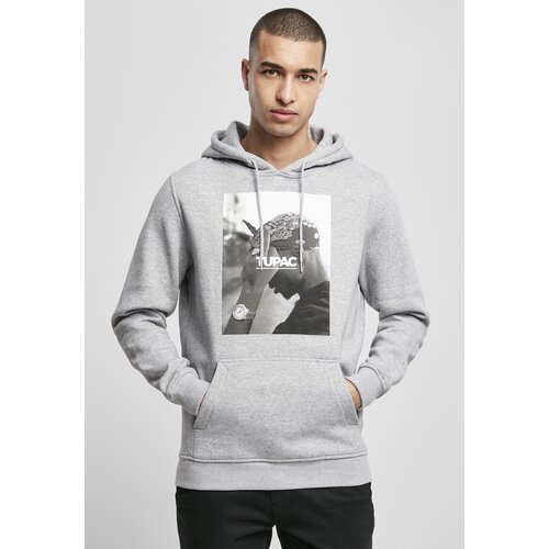 MT Men 2Pac F*ck the World Hoody Heather Grey Cene