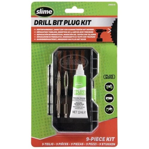 Slime Komplet za popravilo pnevmatik box, 9-delni Slike