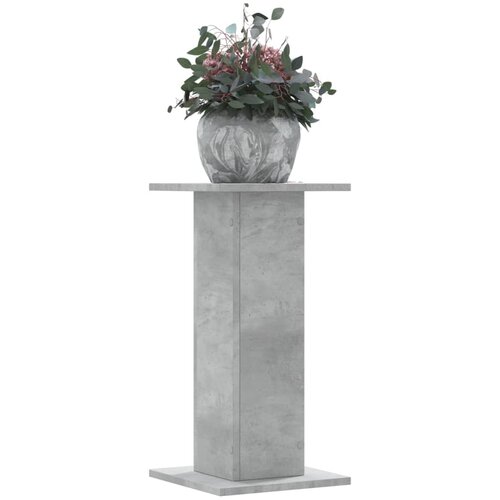 vidaXL Stojalo za rastline 2 kosa betonsko sivo 30x30x60 cm inž. les Cene