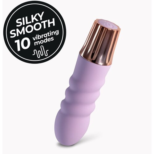Crushious Mini vibrator - Mellow Bubbles, ljubičasti Cijene