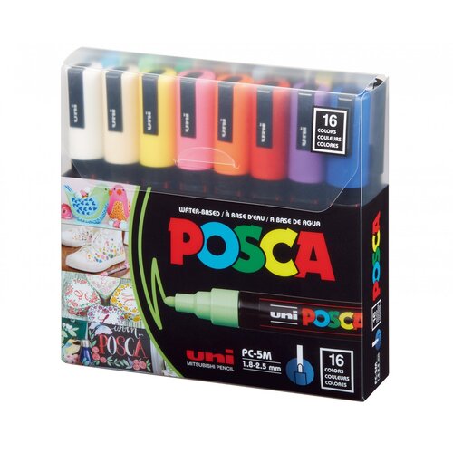 Marker Uni PC-5M POSCA, set 16/1 Cijene