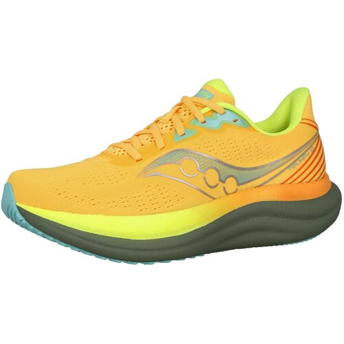 Saucony Teka&amp;scaron;ki čevelj &amp;#039;TRIUMPH 23&amp;#039; turkizna / srebrno-siva / jabolko / mandarina Slike