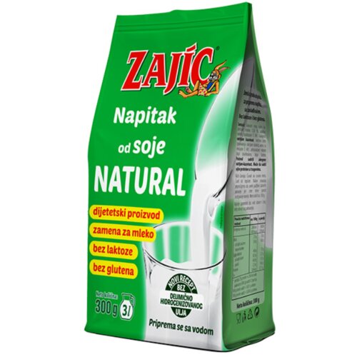  ZAJIĆ sojin napitak u prahu natural 300g Slike