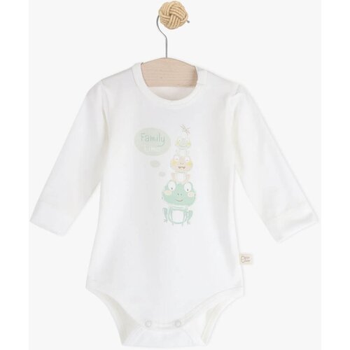 Just kiddin baby bodi z dolgimi rokavi frog family Cene