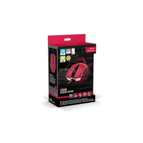  Miš SPEEDLINK LEDOS Gaming, red, red LED, 3000dpi, dpi switch, sniper function, SL-6393-RD Cijene