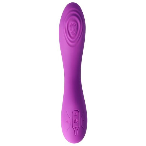 Virgite Essentials Vibrator Virgite With Tapping Function V8 Purple Cene