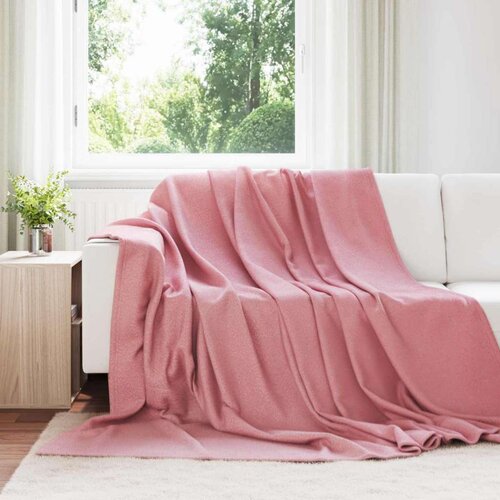  Odeja Roza 270 x 240 cm Flis, (5000288254) Cene