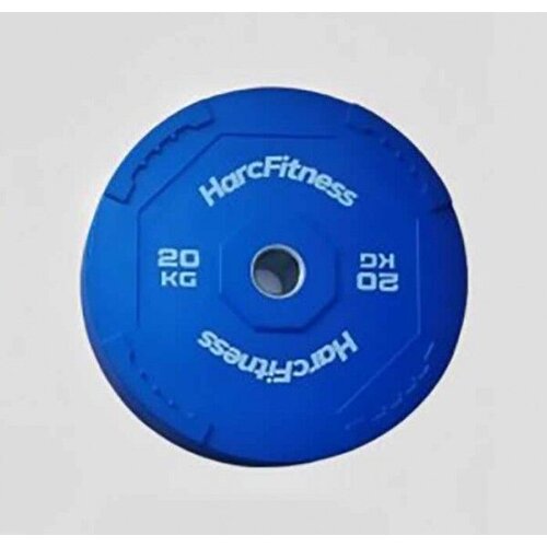 Harc Fitness Grip bumper teg, 20kg, Plavi Slike