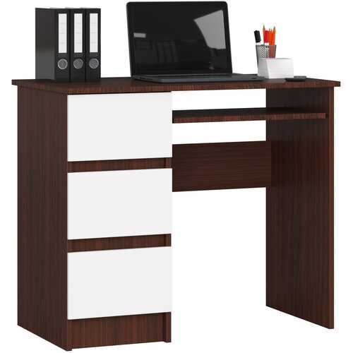 AKORD PISALNA MIZA A-6 CLP WENGE - BELO LEVA STRAN, (21702542) Cene