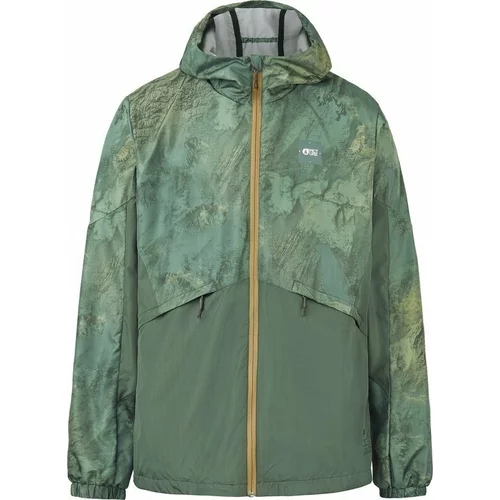 Picture Laman Printed Jacket Geology Green L
