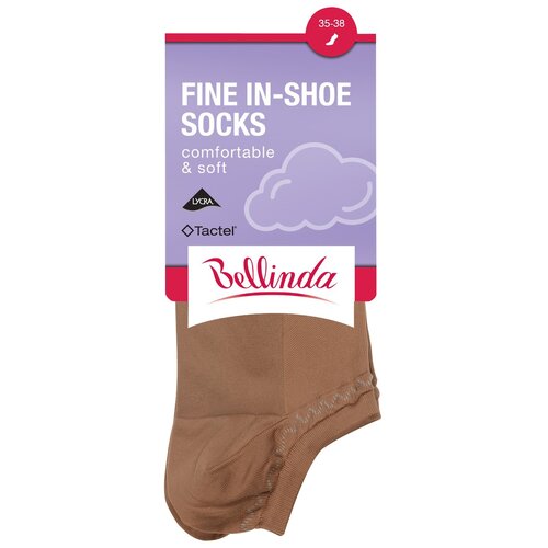 Bellinda FINE IN-SHOE SOCKS - Women's Low Socks - Amber Cijene