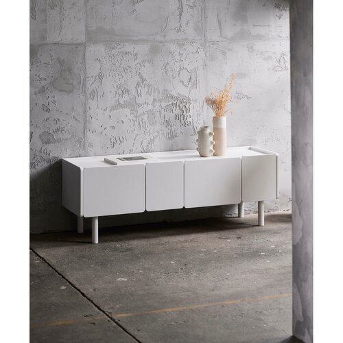 Unique Furniture Bela TV omarica 160x55x45 cm Bera &amp;ndash; Slike