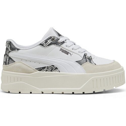 Puma ženske patike Karmen II Idol Snake Chic, Krem-bele Slike