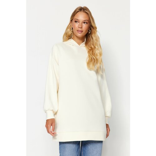 Trendyol Sweatshirt - Gray - Regular fit Cene