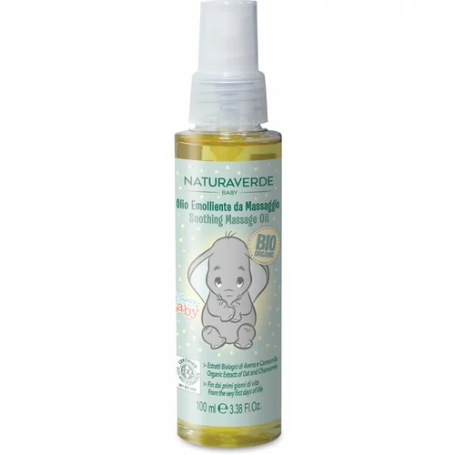 Disney Naturaverde Baby Soothing Massage Oil masažno olje za otroke od rojstva 100 ml