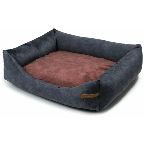 Rexproduct Bordo-tamno sivi krevet za pse 55x65 cm SoftBED Eco S –