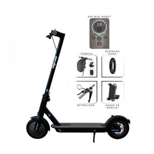 Ring električni trotinet RX1 black set Cene