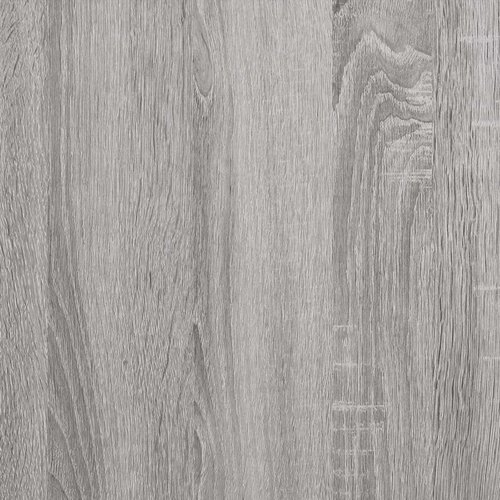 vidaXL klubska mizica siva sonoma 55x55x31 cm inženirski les Cene