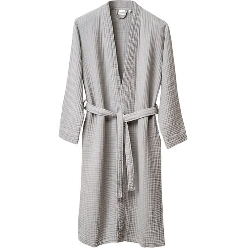 Foutastic Bademantil Kimono, Sivi Slike