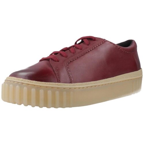 Clarks Modne superge MAYHILL WALK Bordo Slike
