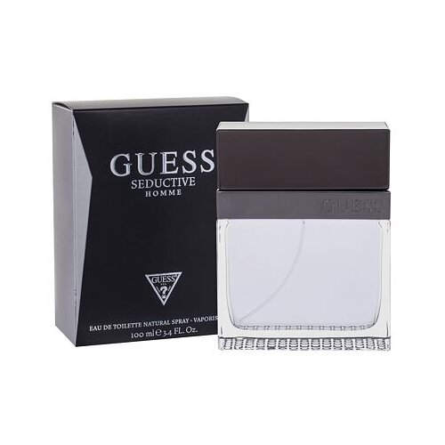 Guess Seductive Homme darovni set toaletna voda 100 ml + dezodorans 226 ml + gel za tuširanje 100 ml + kozmetička torbica oštećena kutija za muškarce Cijene