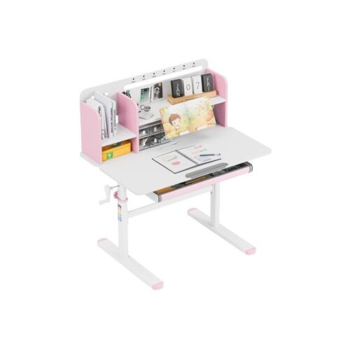 Mark Adler Study 5.0 Pink, ergonomski dečiji radni sto ( 30021 ) Slike