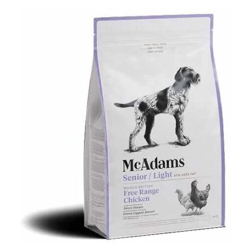 McAdams mc adams hrana za starije ili gojazne pse - free range chicken senior/light 5kg Cene