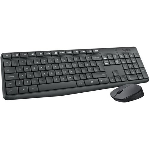 Logitech tipkovnica MK235 z miško, brezžična (SLO) Cene