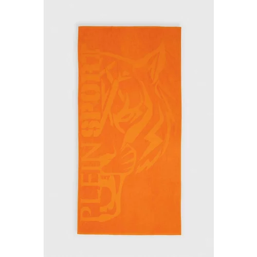 Plein Sport Pamučni ručnik 92 x 170 cm boja: narančasta, PS24TW02