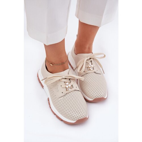 ARTIKER Boto Leather Women's Shoes With A Bow Cene
