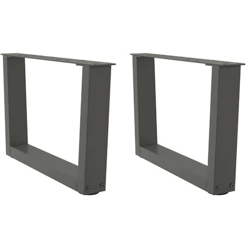  Noge za blagovaonski stol V-oblik 2 kom antracit 50x(30-31 3)cm Cijene