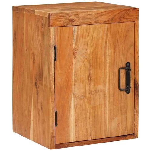 vidaXL Nočna omarica Rjava 35 x 33 x 48 cm Trden les akacije Cene