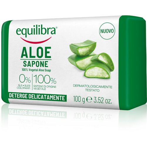 Equilibra aloe natural soap 100gr Cene