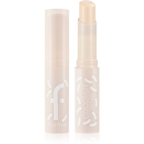 Flormar Lip Balm balzam za ustnice z okusom odtenek 004 Coconut 3 g Slike