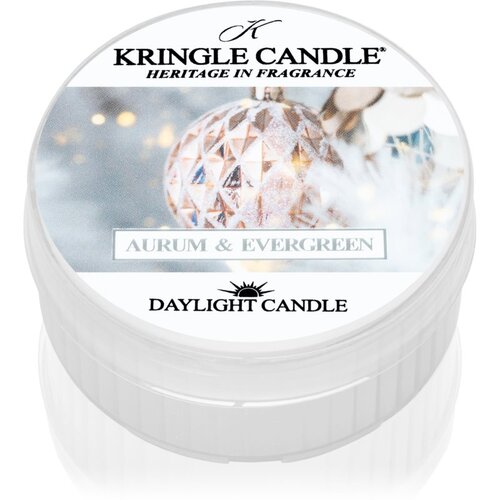 Kringle Candle Aurum & Evergreen čajna svijeća 42 g Cene