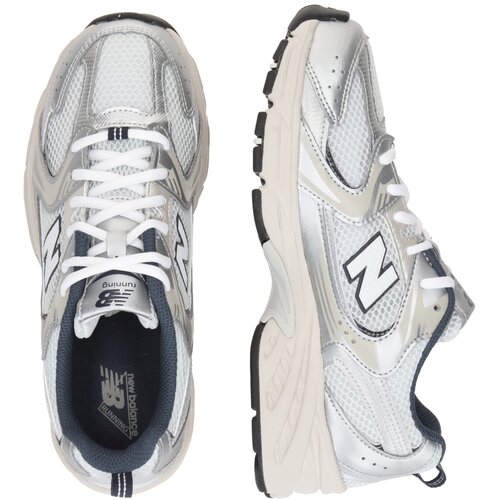 New Balance Superge &amp;#039;530&amp;#039; mornarska / greige / srebrna / off-bela Slike