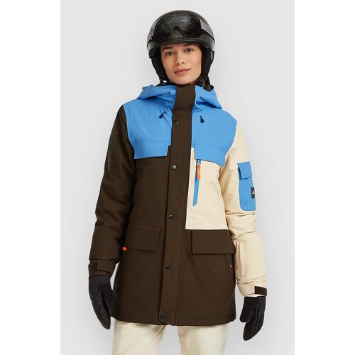 O&amp;#039;neill Fwc&amp;#039;Peak Pro Jakna blue poppy colour block Slike
