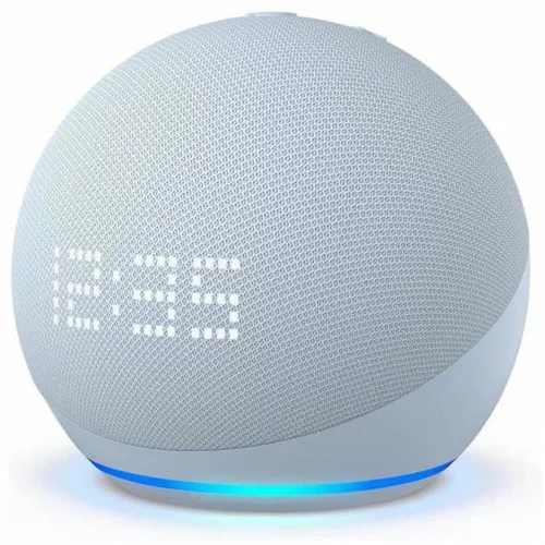 Amazon Pametni zvučnik Echo Dot with Clock Display (5th Gen 2022), sa satom, Alexa, WiFi, BT, plavi