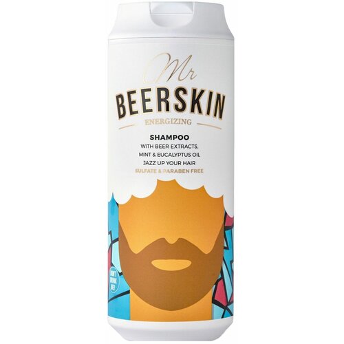 Beerskin mr. energizing shampoo 440 ml Cene