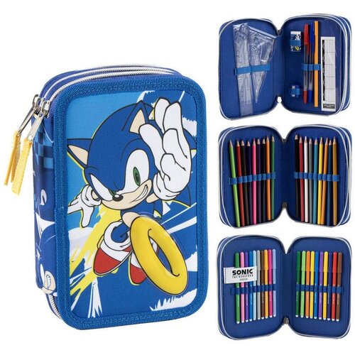 Sonic Plumier the Hedgehog triple Slike