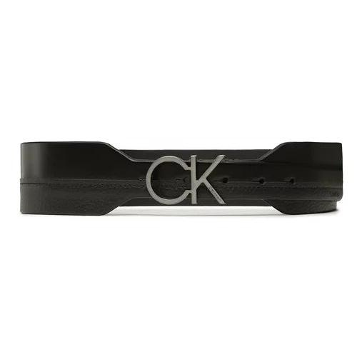 Calvin Klein Ženski pas Re-Lock Mix Waist Belt 50Mm K60K610790 Črna