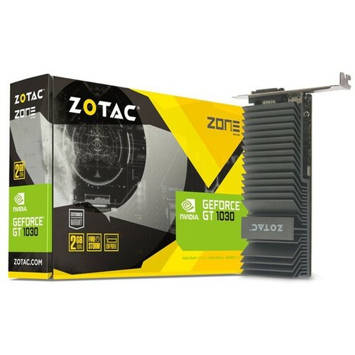 Zotac GeForce GT 1030 2GB Zone Edition DDR5, HDMI/DVI-D/64bit, ZT-P10300B-20L grafička kartica Slike
