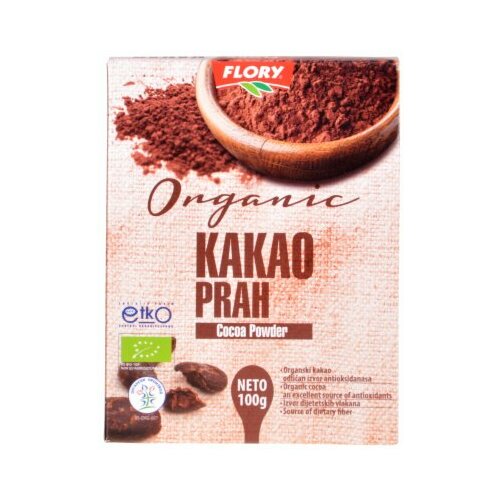 Flory organski kakao prah 100g kesa Slike